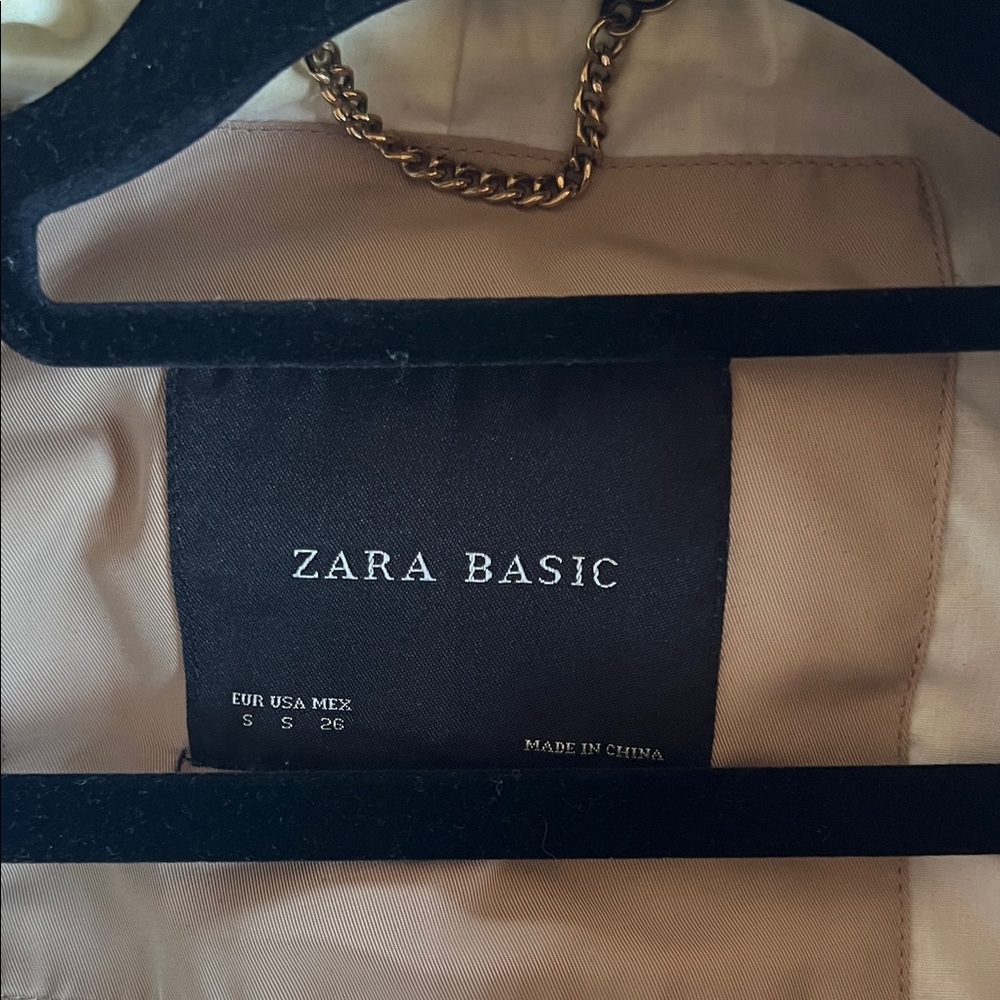 Zara Basic Beige Jacket - image 2